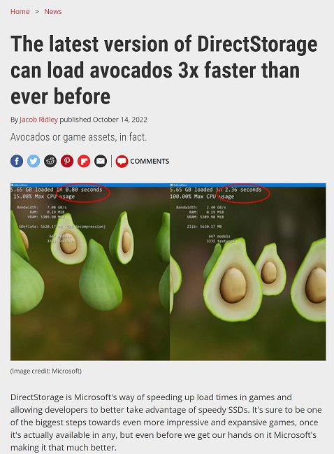 2023-07-23 05-44-03 The latest version of DirectStorage can load avocados 3x faster than ever ...jpg