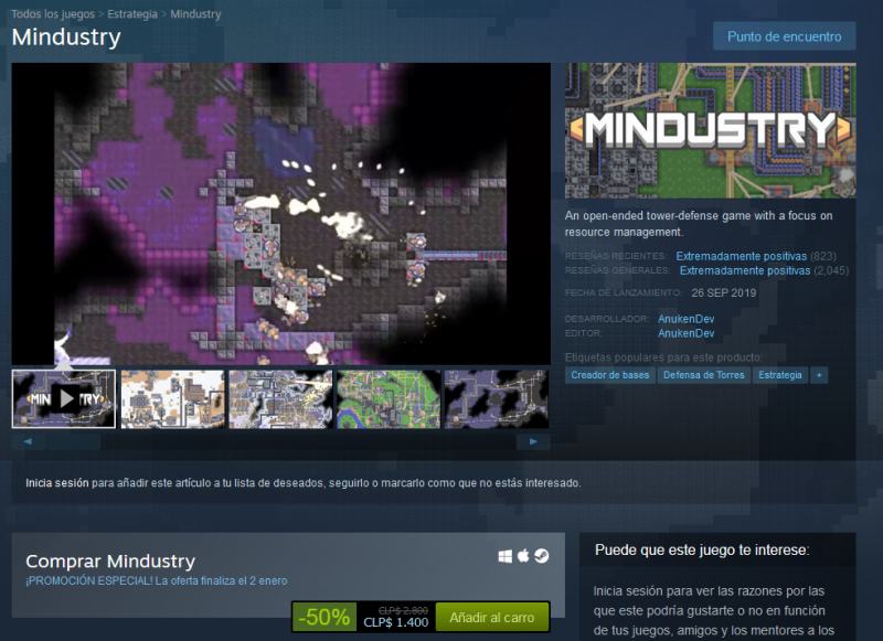 Mindustry en Steam.png