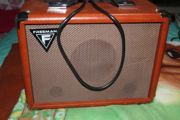 Amplificador de guitarra Freeman AK15 - 15W Acústico - Audiomusica